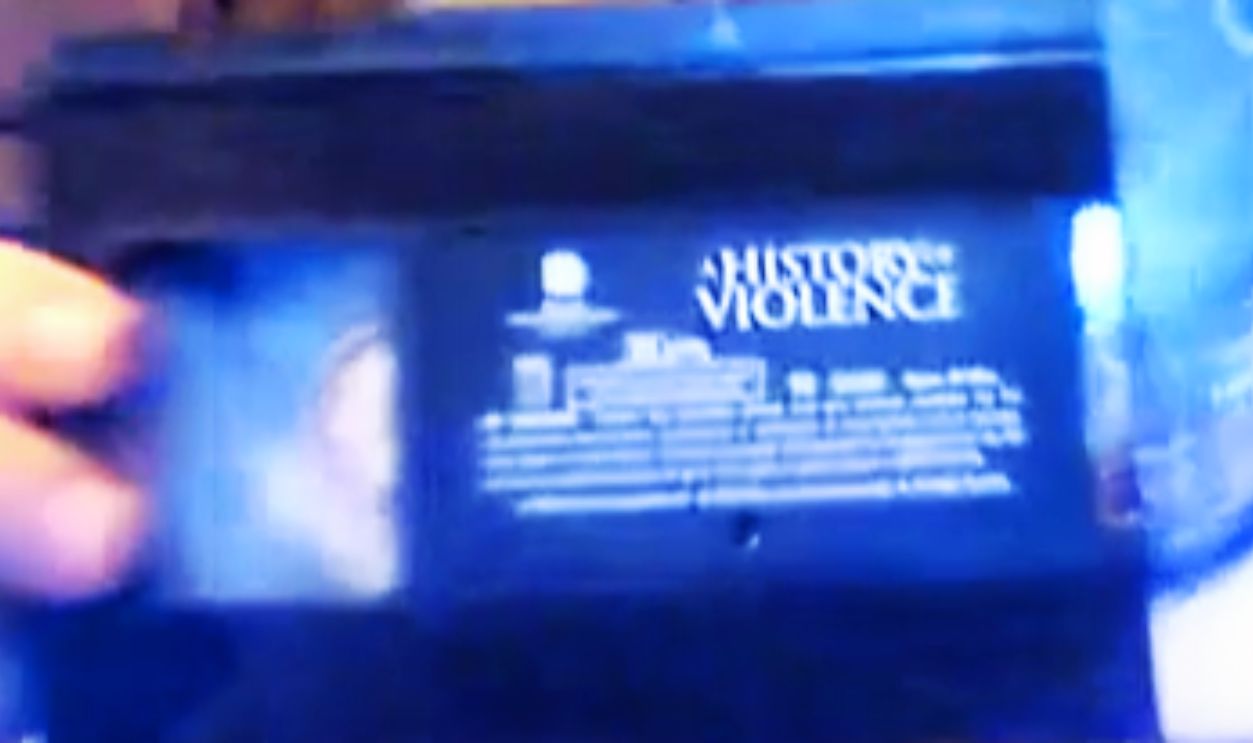 A History Of Violence Vhs
