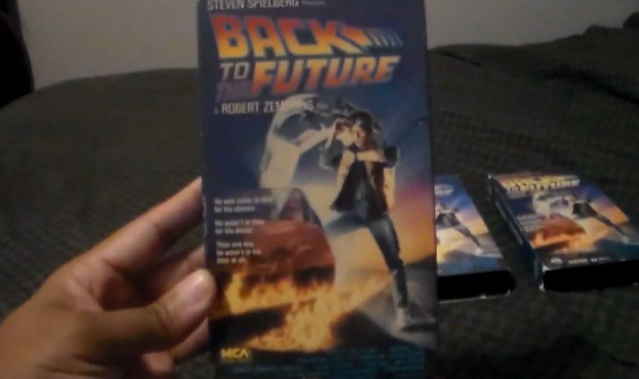 Back To The Future Vhs