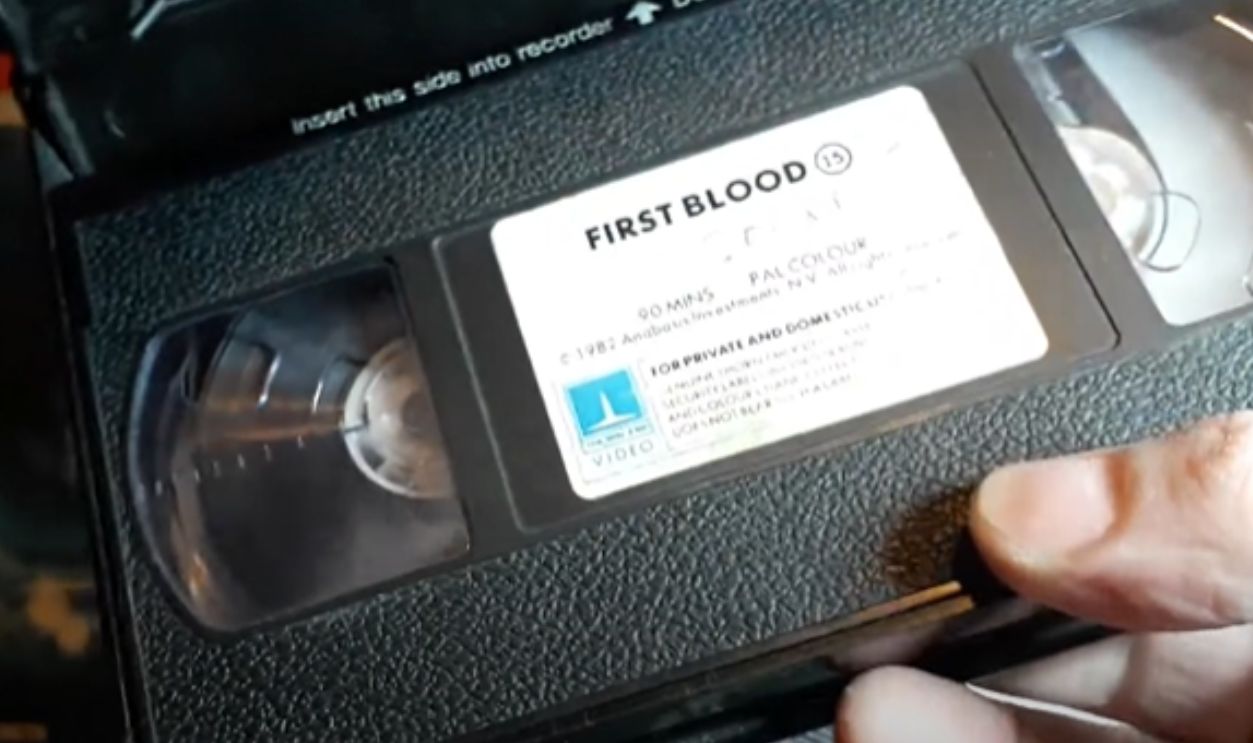 First Blood Vhs