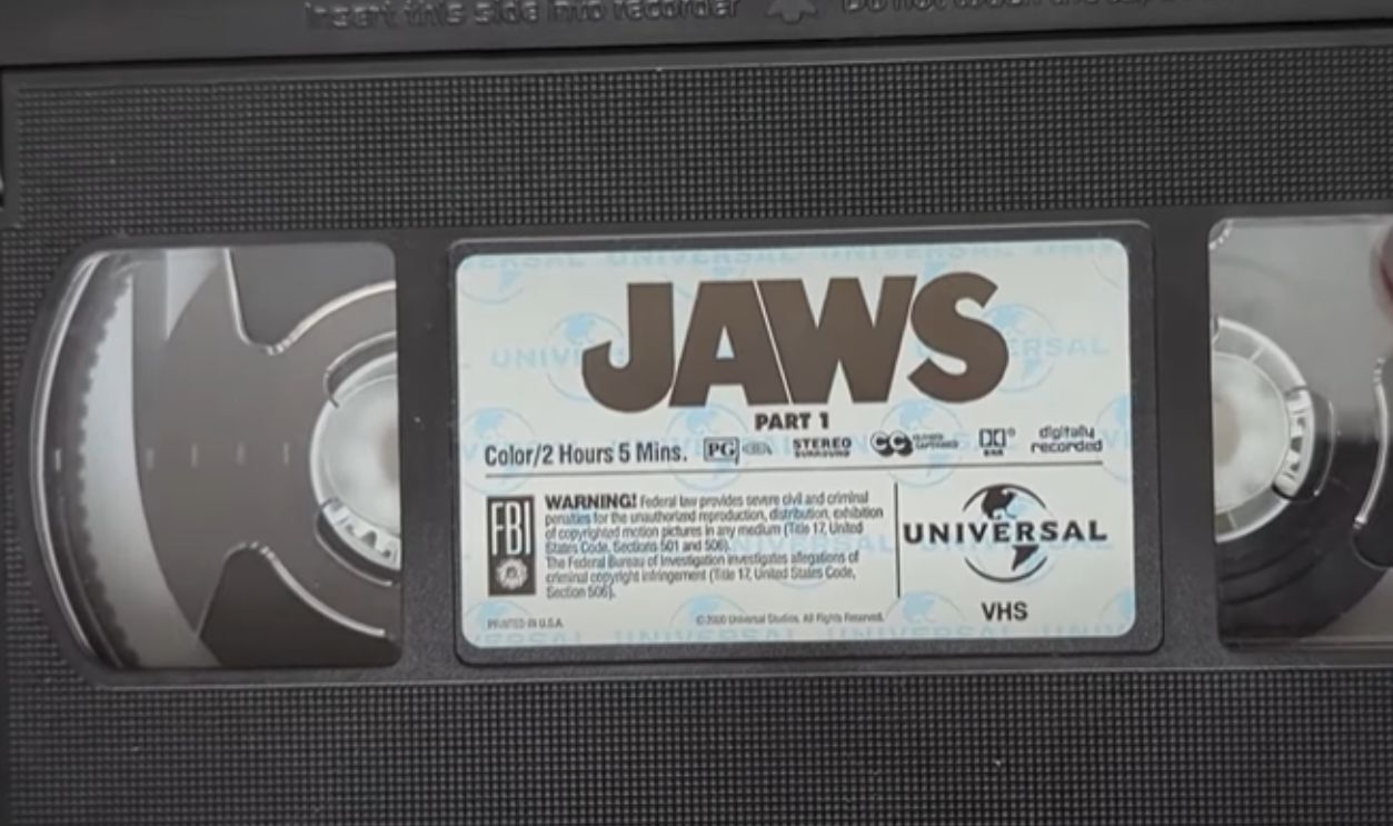 Jaws Vhs