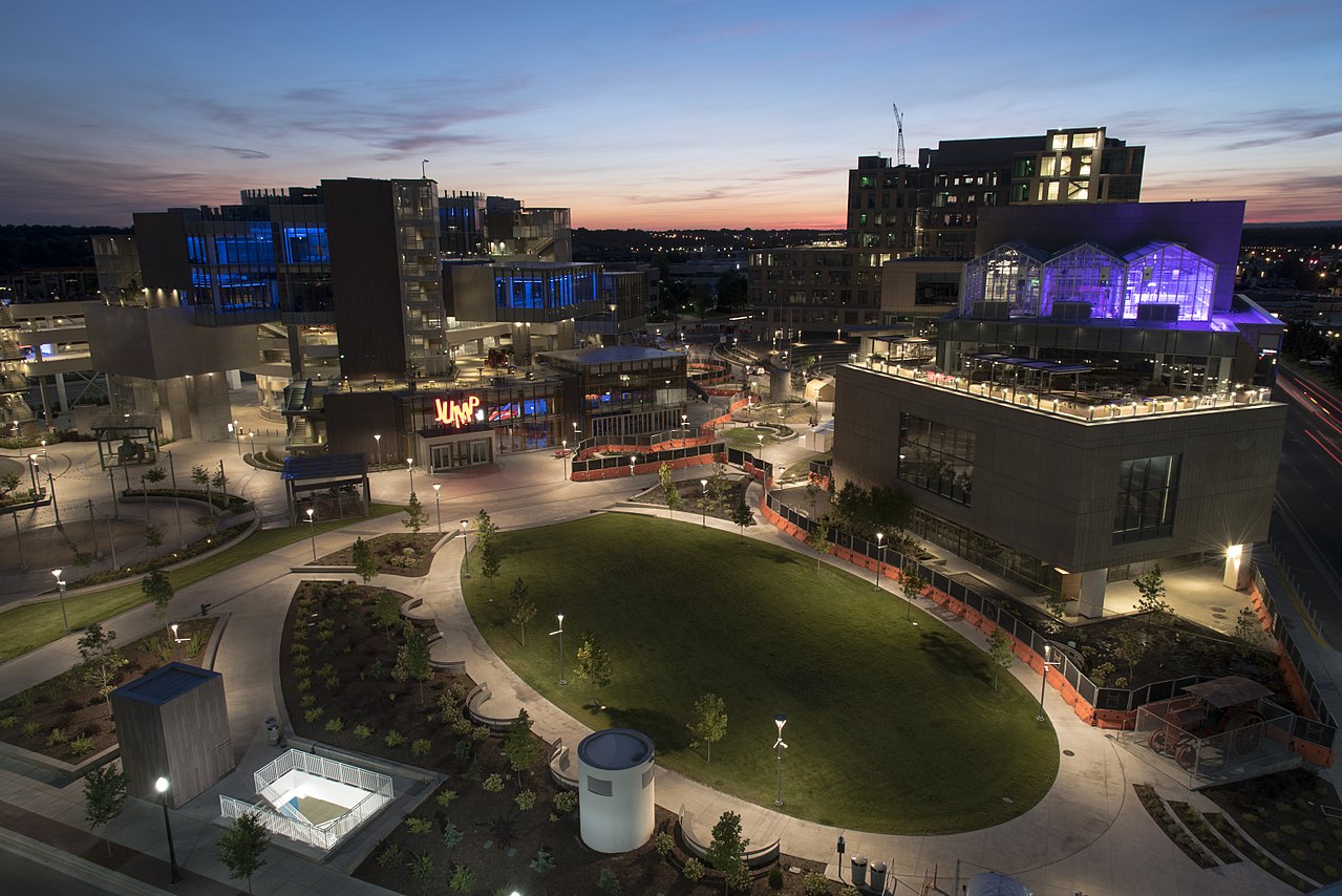 Jack's Urban Meeting Place and the JR Simplot World Headquarters