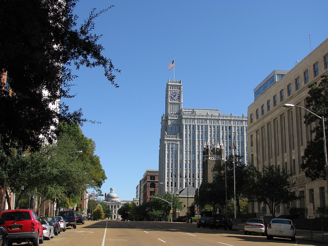 Capitol Street, Jackson, Mississippi, United States.