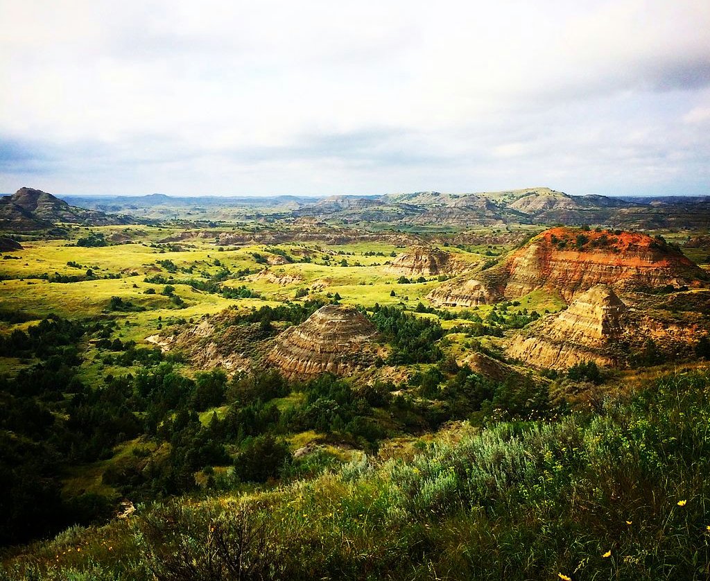 View of western North Dakota