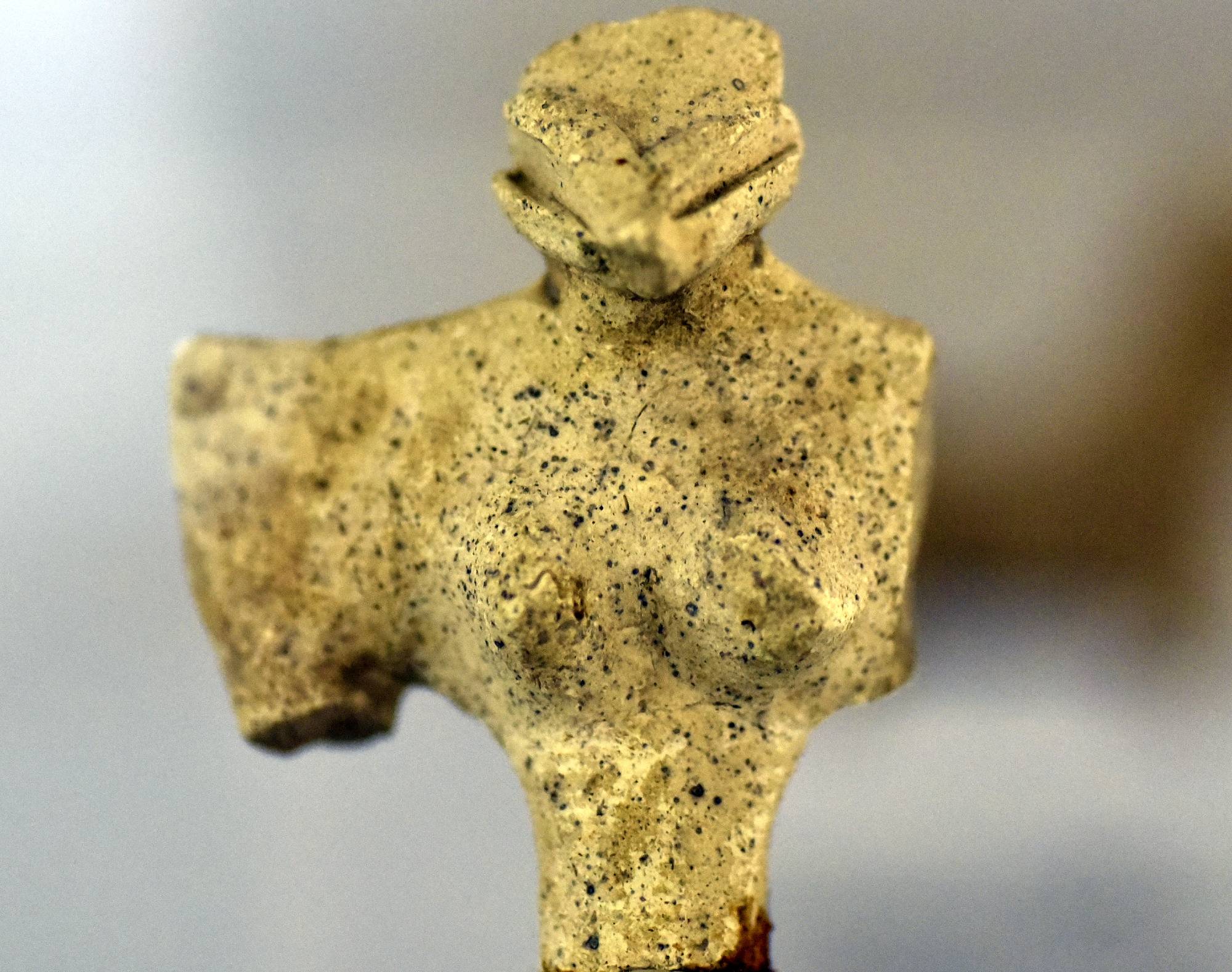 Fragment Of A Lizard-Headed Clay Figurine. Ubaid Period,