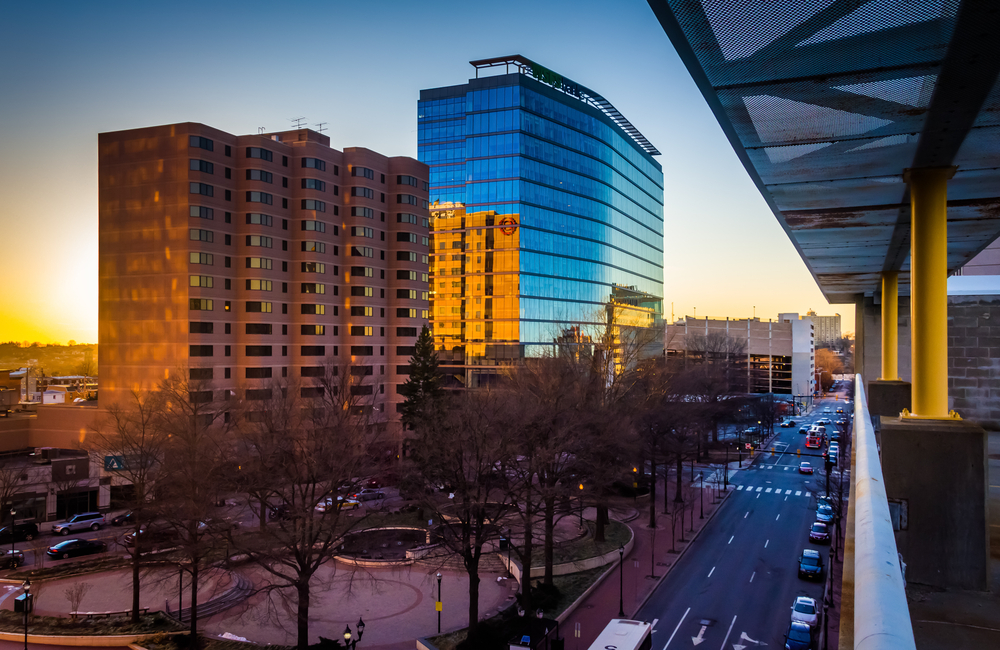 View of buildings in downtown Wilmington, Delaware