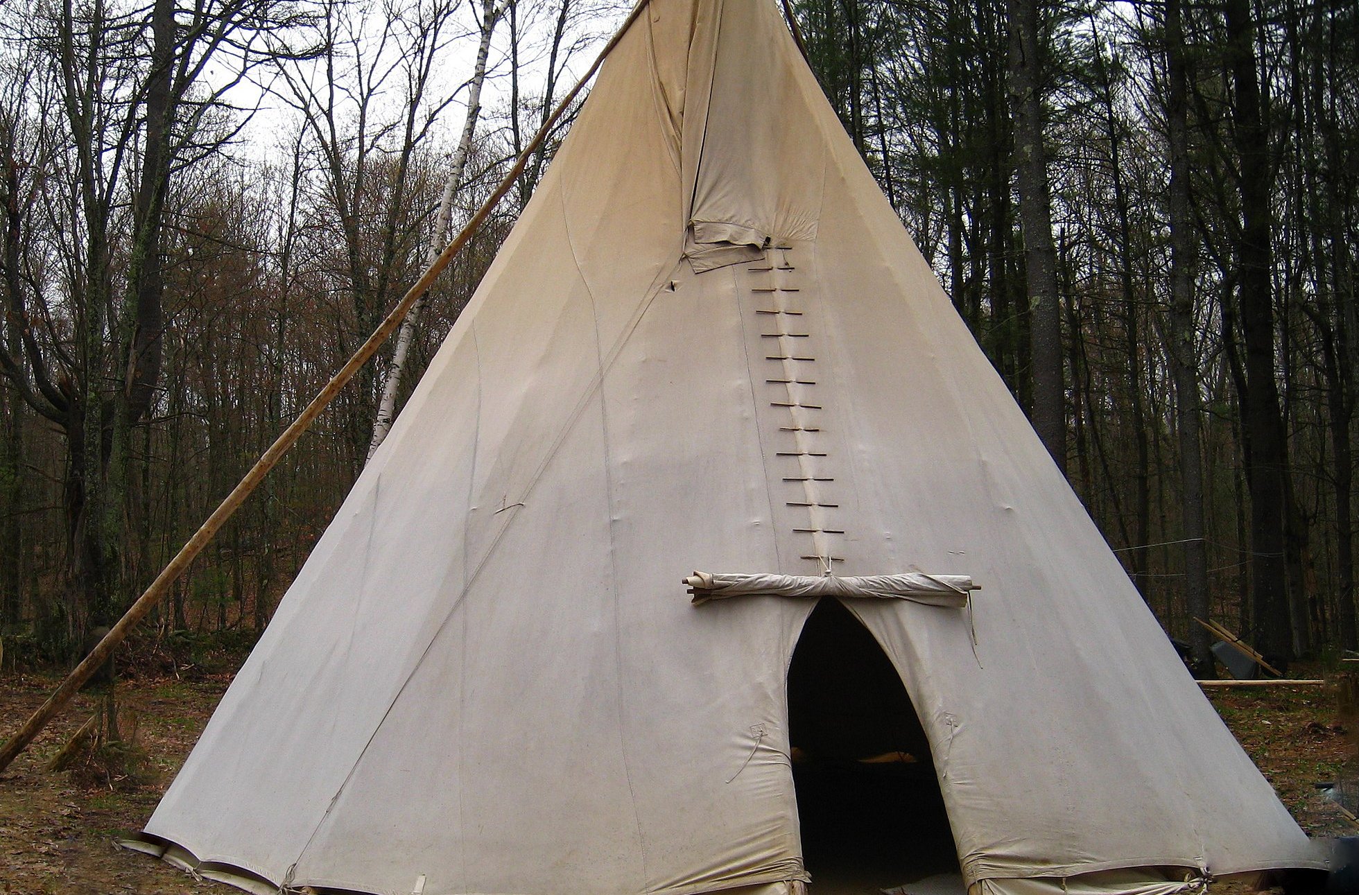 Tipi for peyote ceremony