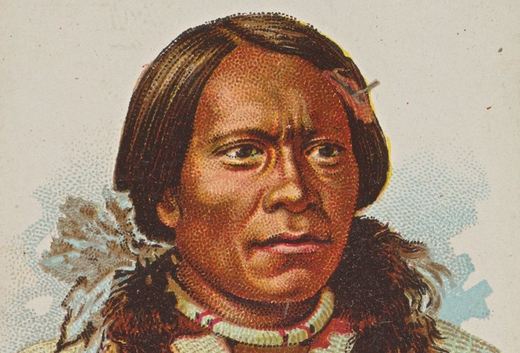 John Yellow Flower, Ute, from the American Indian Chiefs series