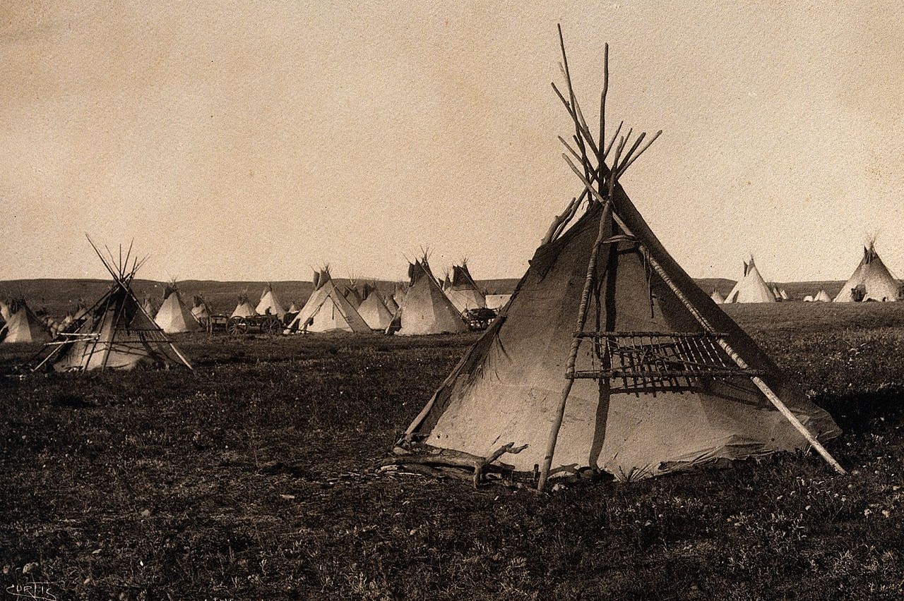 Plains Indian tipi, North America
