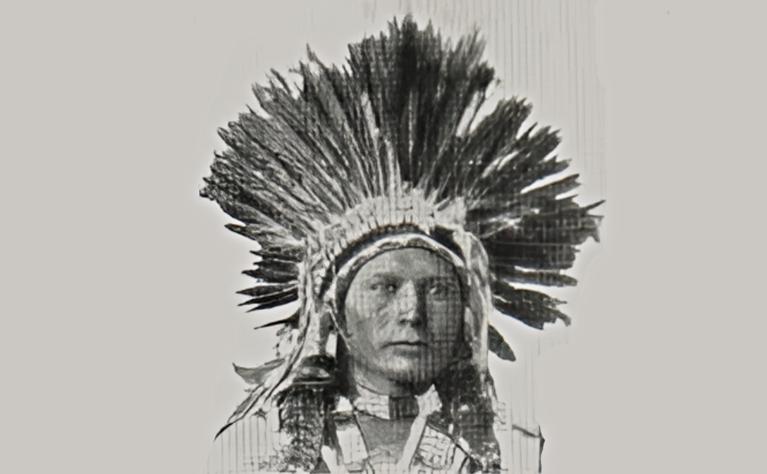 Portrait of Ute American Indian