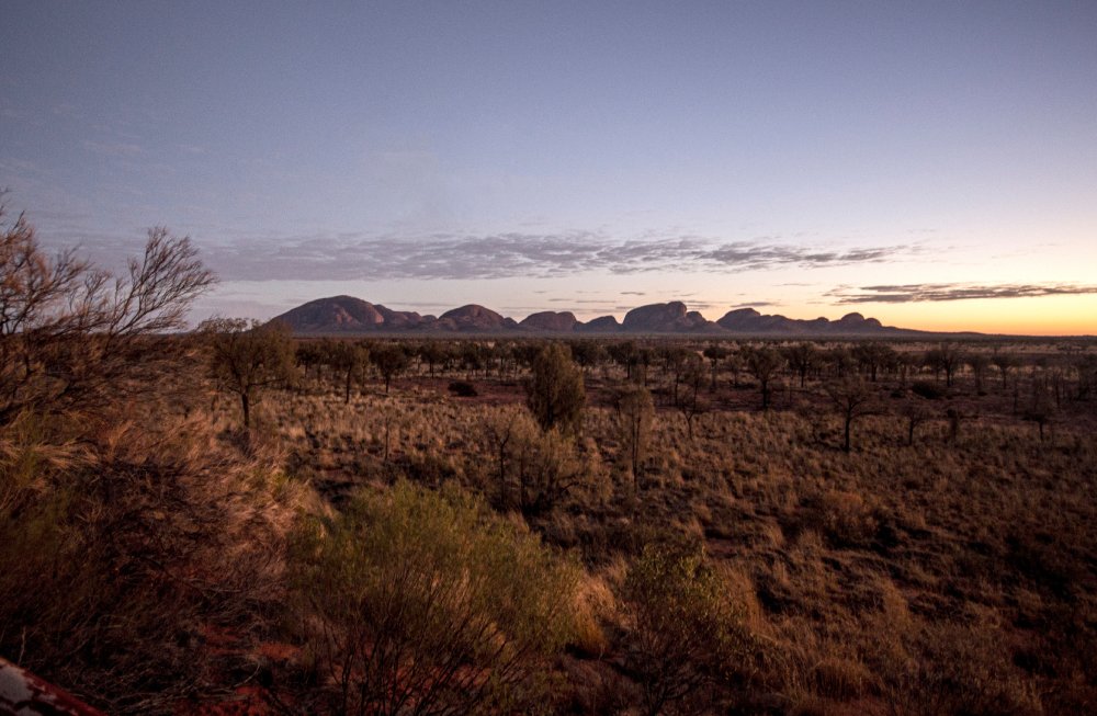 Landscape Photo of the Mount Olga in Central Australia