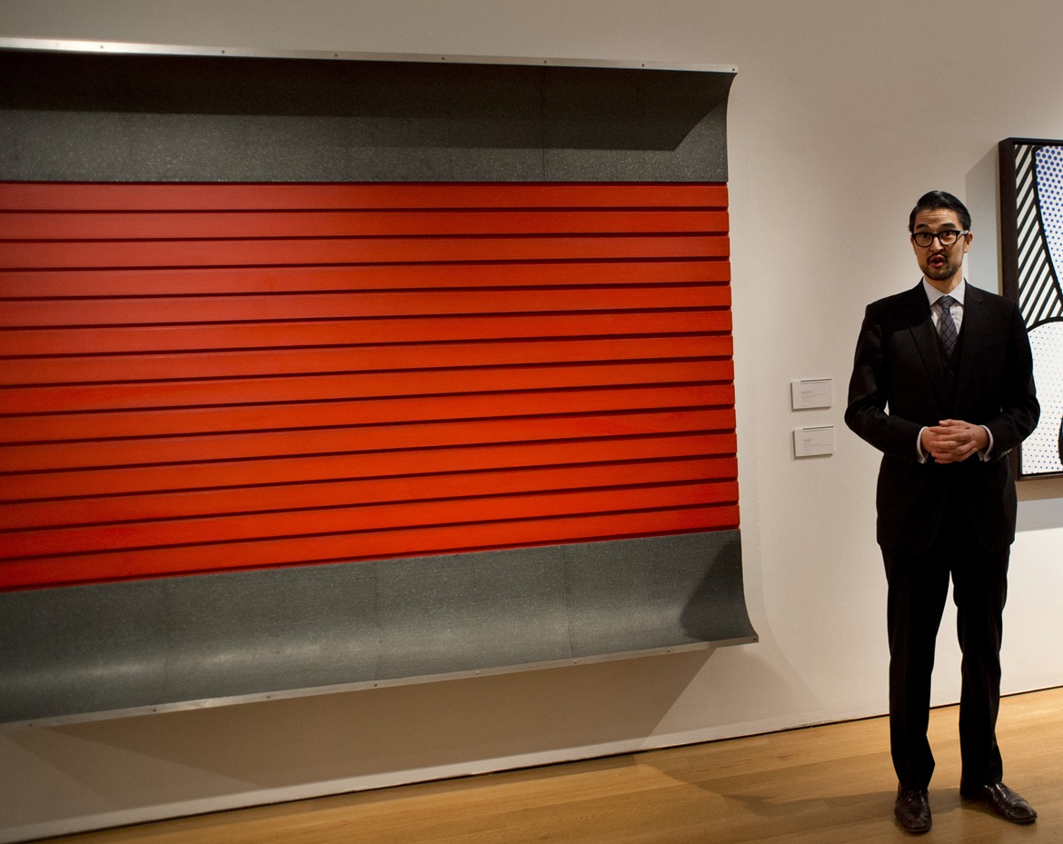 A spokesman from Christie's speaks about Donald Judd's