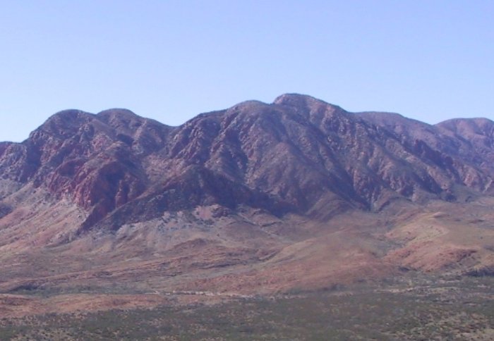 Landscape Photo of Mount Giles in the Northern Territory, Australia