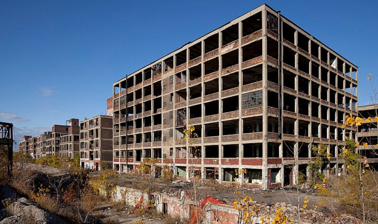 Packard Factory Overgrowth