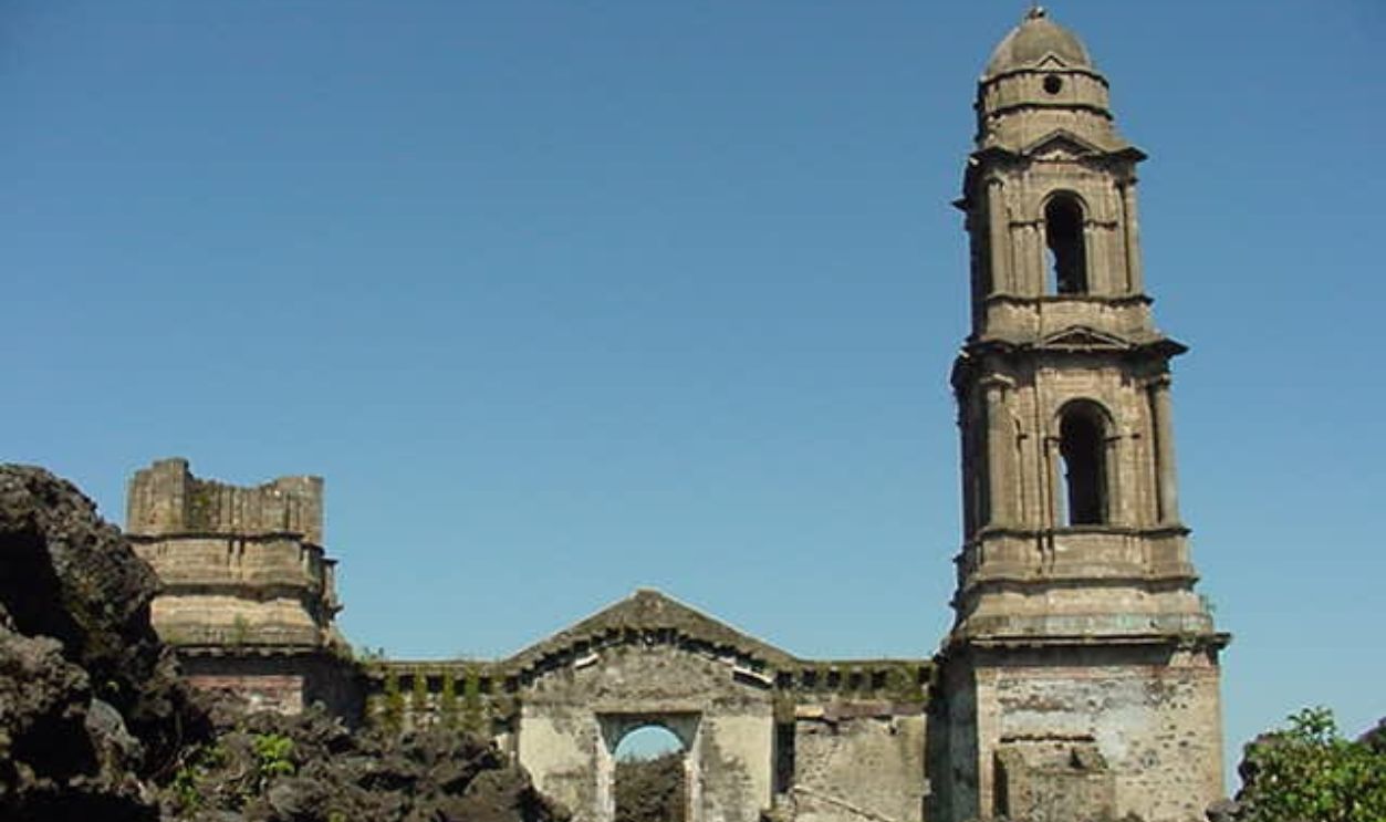 Parícutin Lava Church
