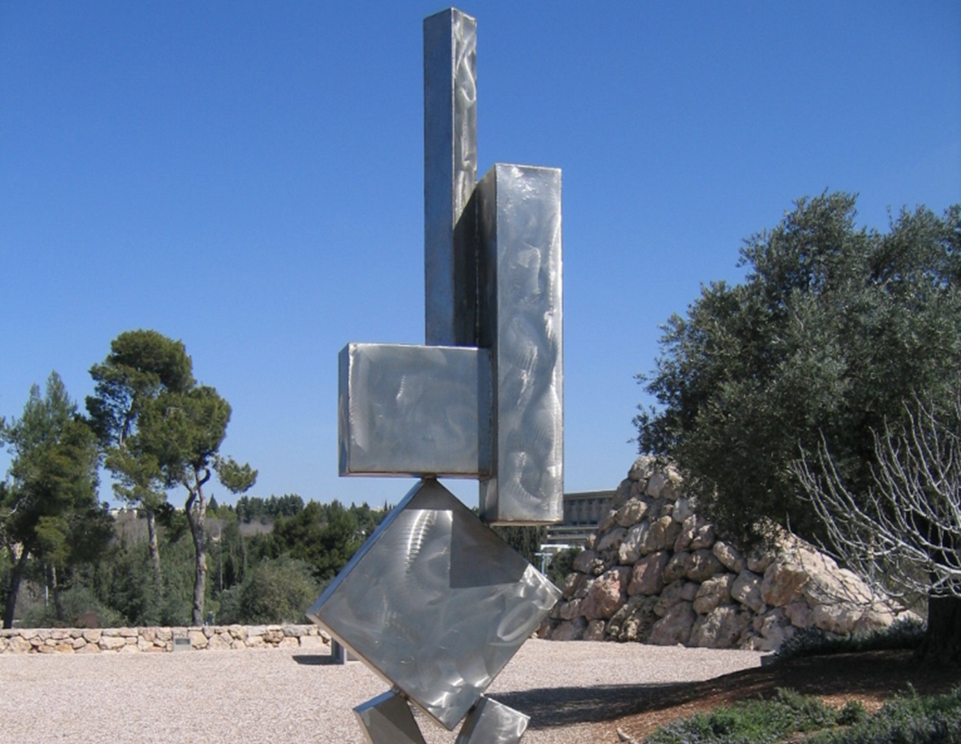 CUBI VI (1963), Israel Museum, Jerusalem.
