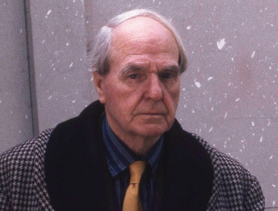 Henry Moore In Workshop