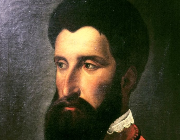 Portrait of the founder of Santafé de Bogotá, Gonzalo Jiménez de Quesada