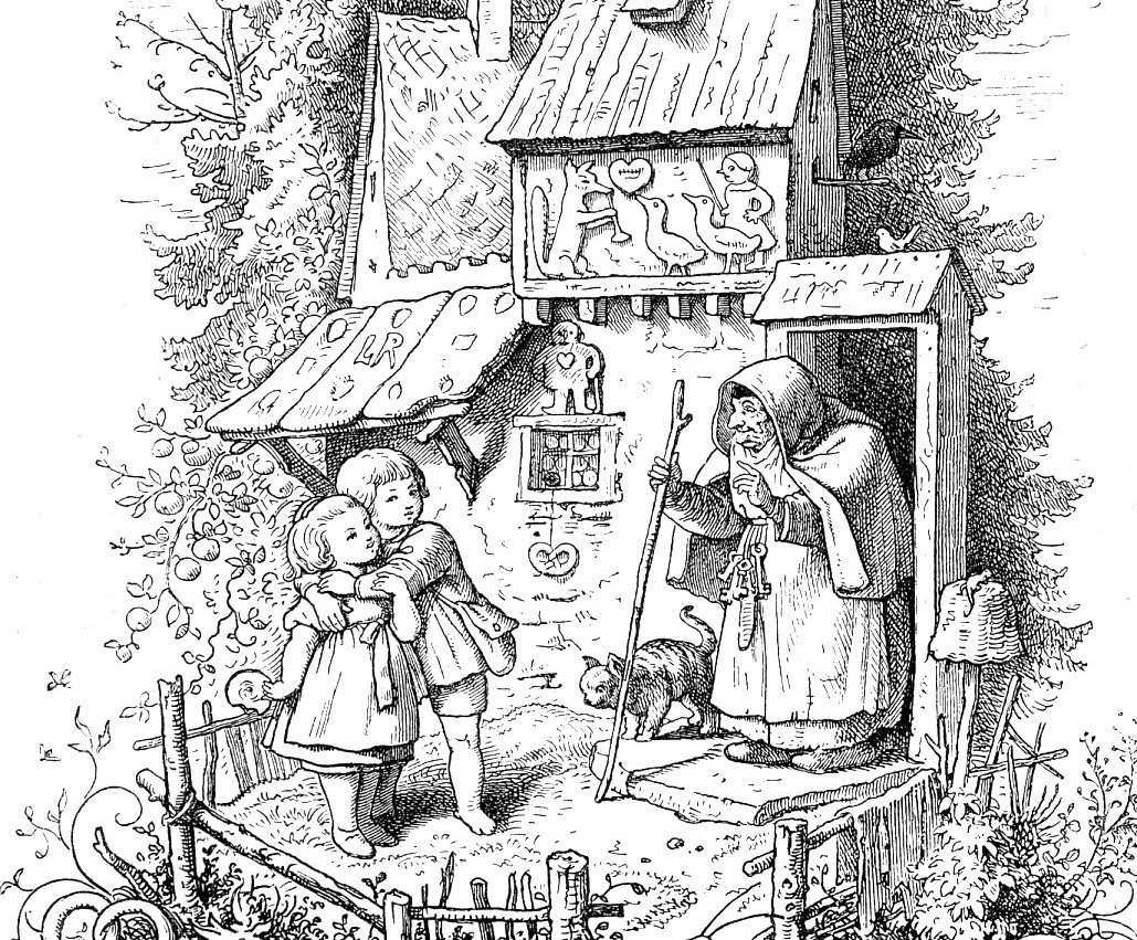 1903 Ludwig Richter drawing