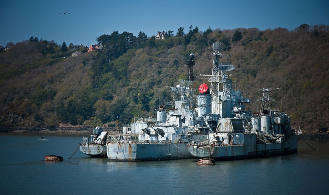 Landevennec Ship Graveyard, France