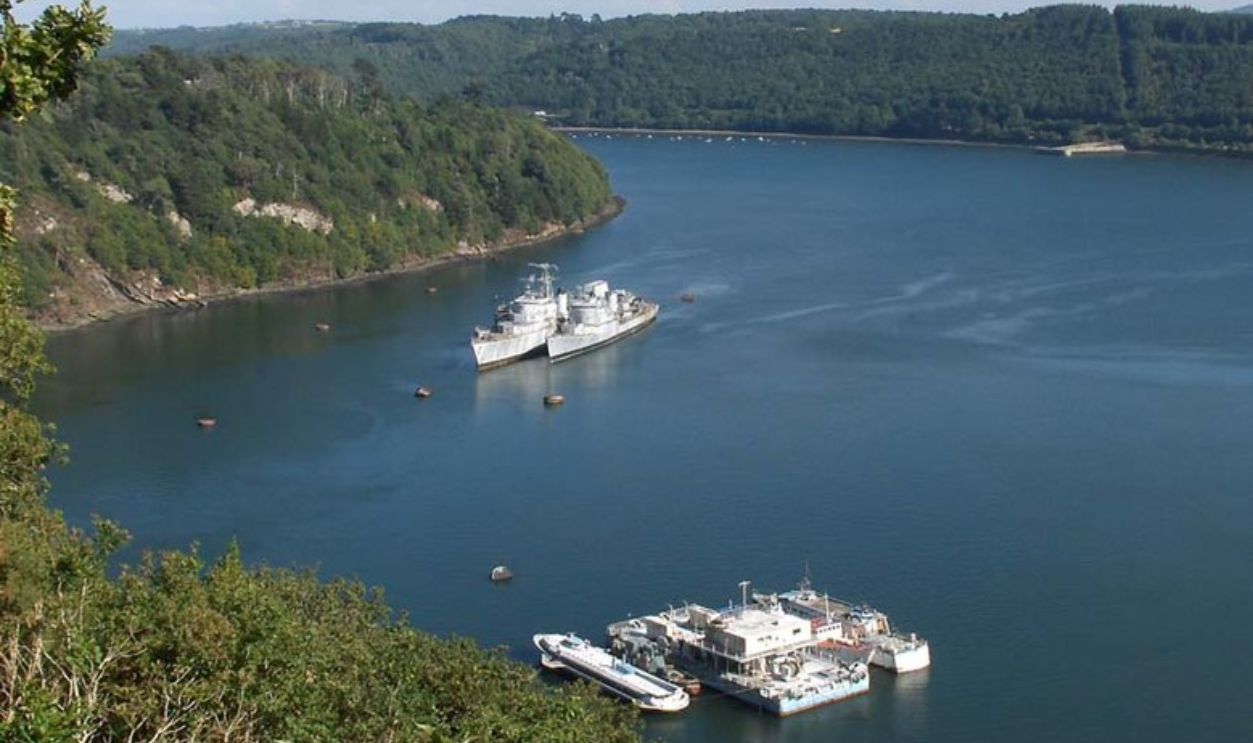Landevennec Ship Graveyard, France