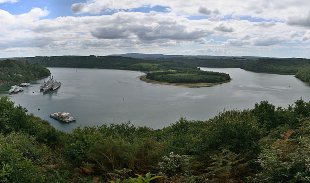 Landevennec Ship Graveyard, France
