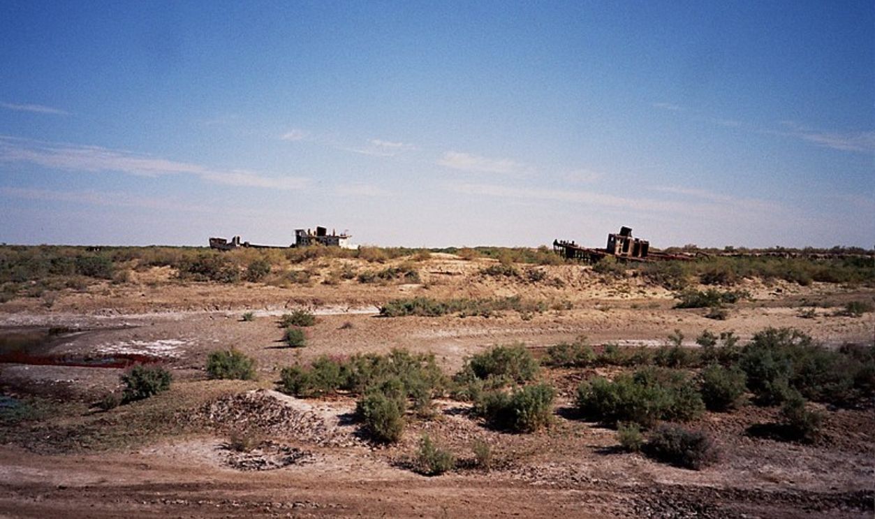 Aral Sea Ships' Graveyard, Uzbekistan
