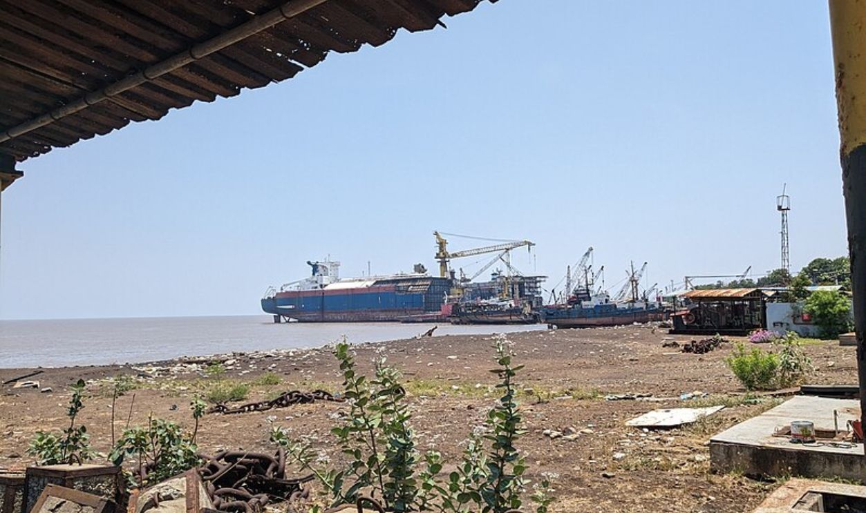 Alang Ship Breaking Yard, India