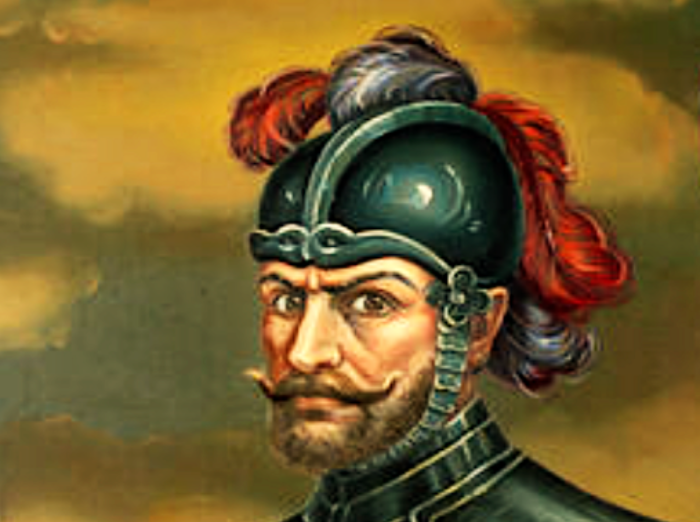 Portrait Painting of the Spanish conquistador Sebastián de Belalcázar