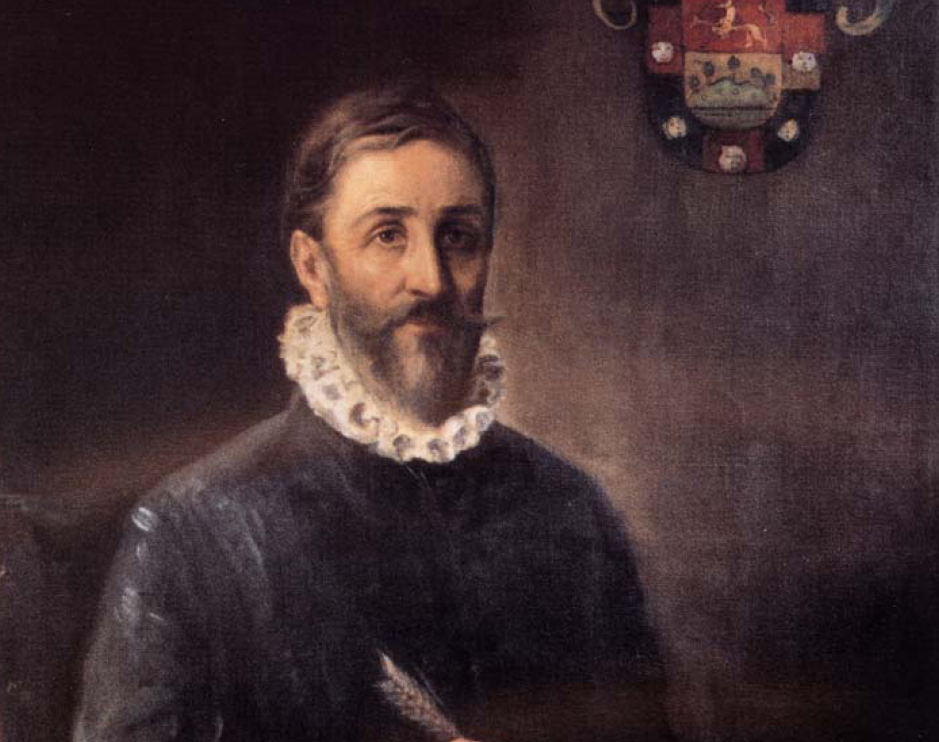 Portrait of the founder of Santafé de Bogotá, Gonzalo Jiménez de Quesada