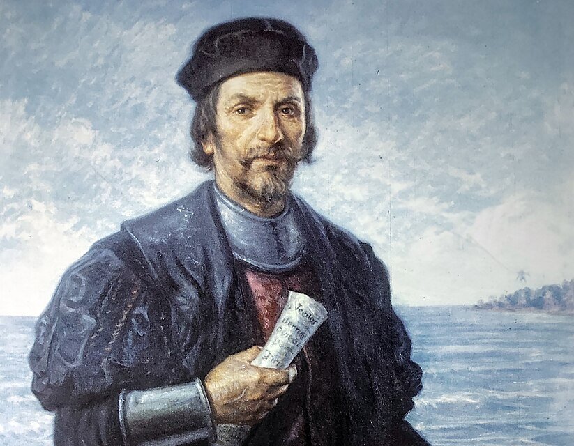 Portrait Painting of Spanish historian Gonzalo Fernández De Oviedo