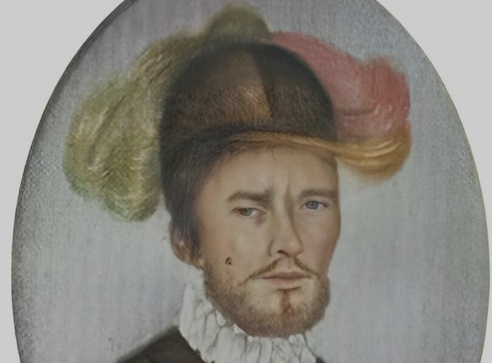 Portrait Painting of Spanish conquistador from Baztan Pedro De Ursua