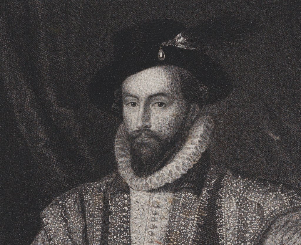 Portrait Painting of English explorer Sir Walter Ralegh