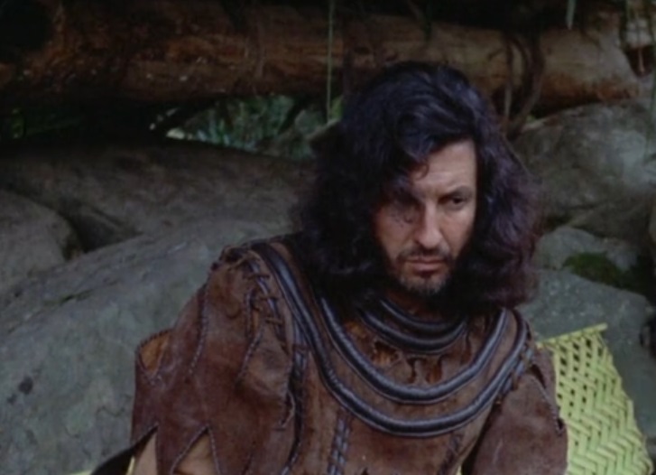 A visually captivating still taken from a pivotal moment in the film Aguirre, the Wrath of God (1972)