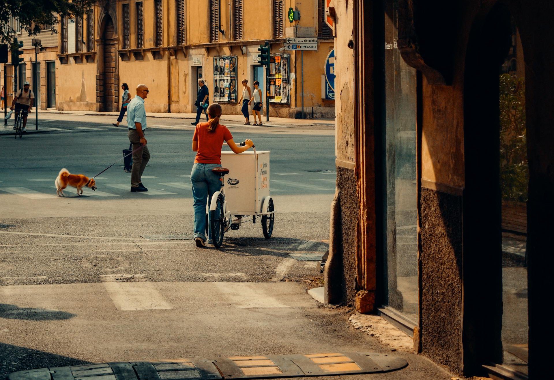 Arch on a Street in Pisa