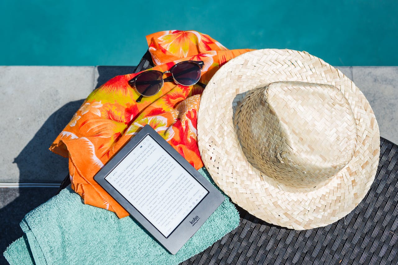 E-Reader on vacation
