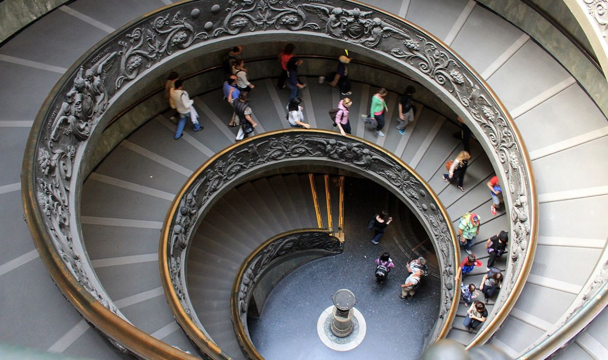 The Bramante Staircase, Vatican City