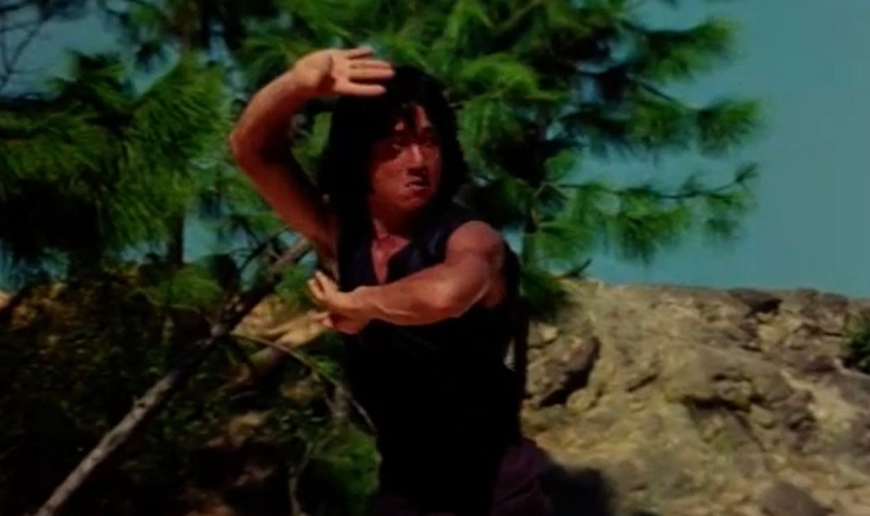 Screenshot from Drunken Master (1978)
