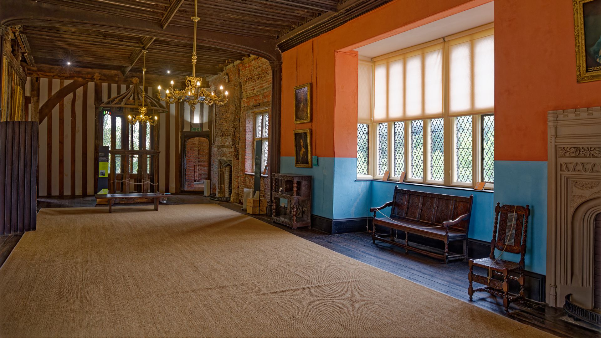 File:1359773 Old Hall, east range, great chamber Gainsborough 20240519 0116.jpg