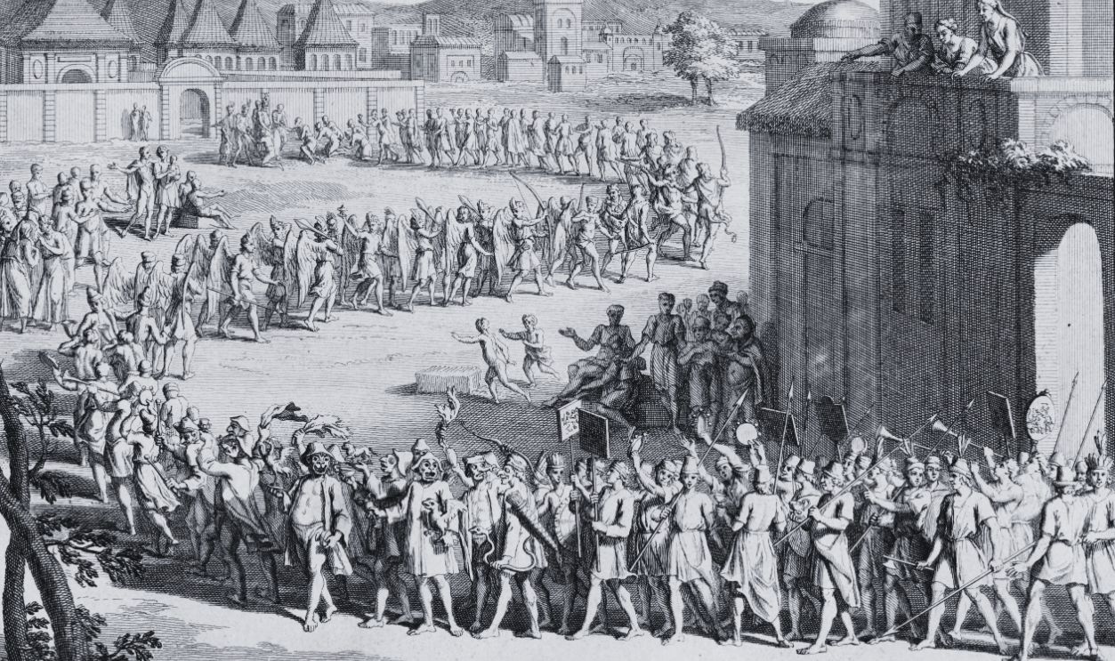 Gettyimages - 586340526, Lyncas Vient Recevoir Les Orfrandes Que Ses Sujets Font Au Soleil, Circa 1723 