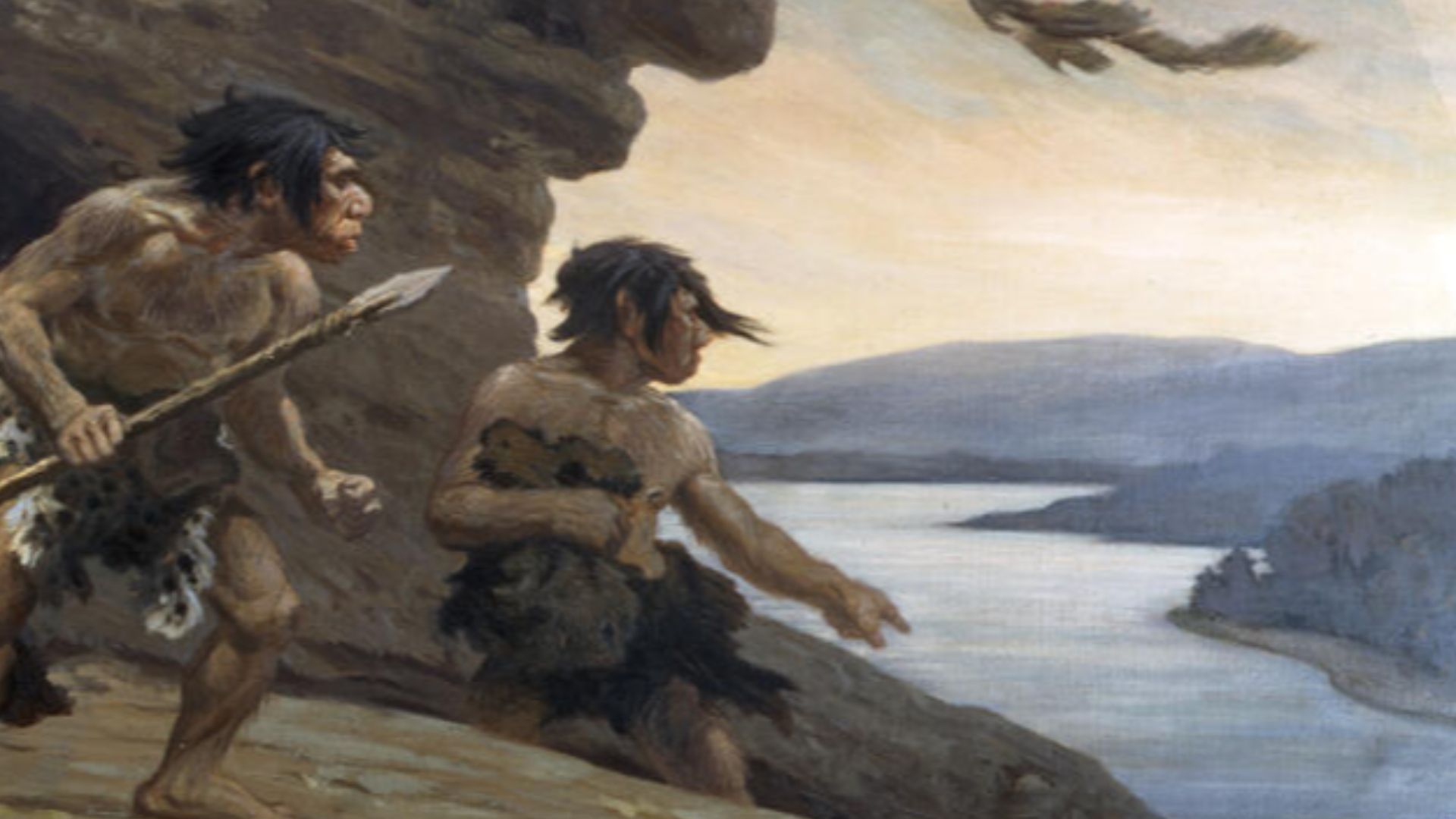 File:Neanderthal Flintworkers (Knight, 1920).jpg