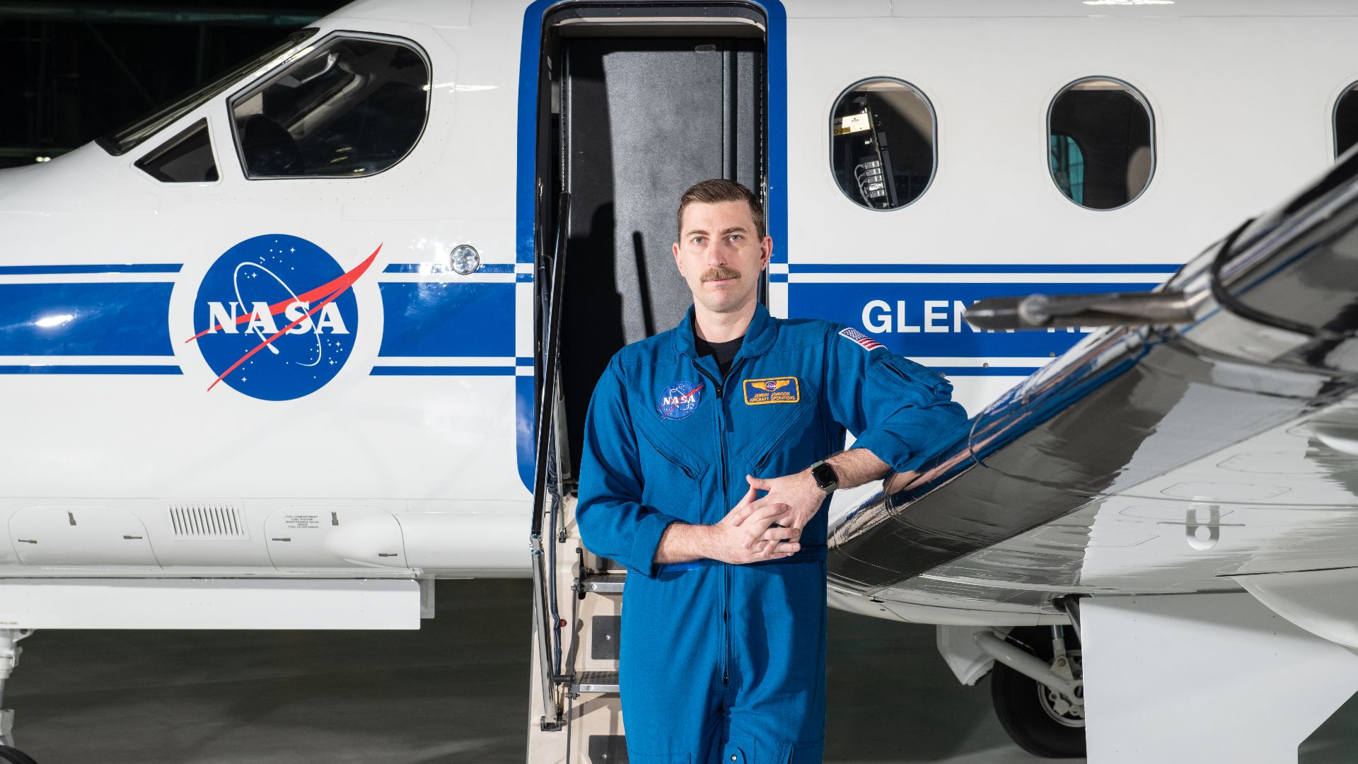 File:NASA SkillBridge Research Pilot and Aviation Safety Officer Jeremy Johnson (GRC-2025-C-02699).jpg
