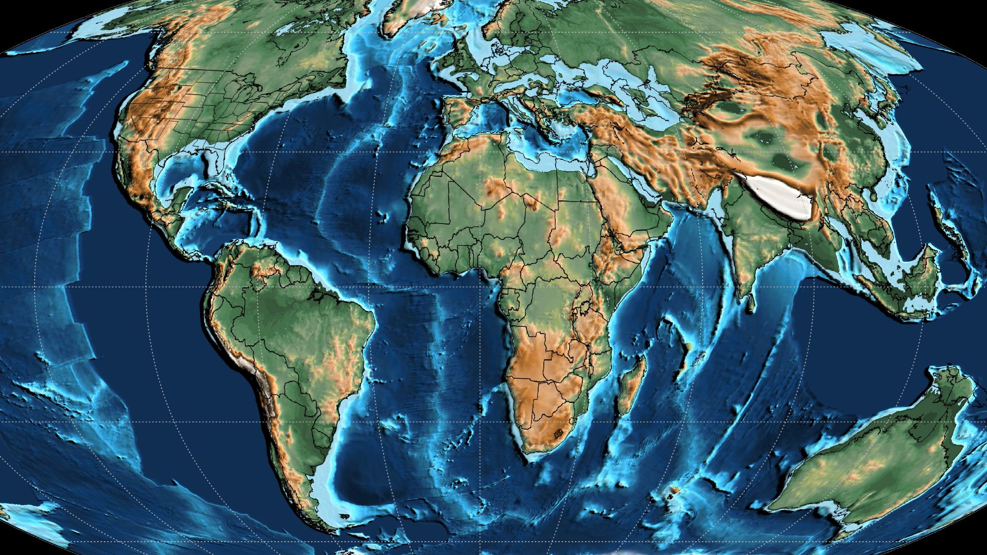 File:Mollweide Paleographic Map of Earth, 30 Ma (Rupelian Age).png