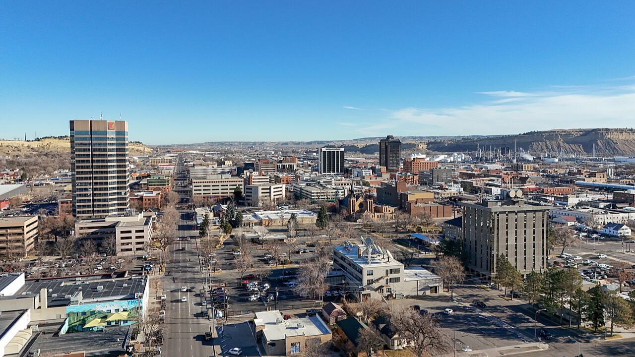 Billings, Montana skyline