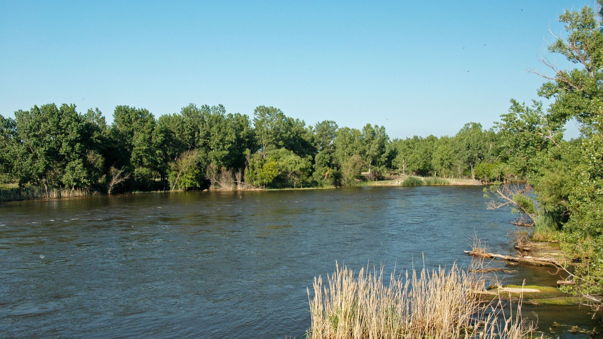 File:Platte River (just south of Lexington, Nebraska, USA) (20038277931).jpg
