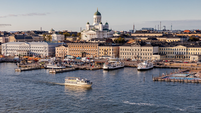 Helsinki cathedral and Market square