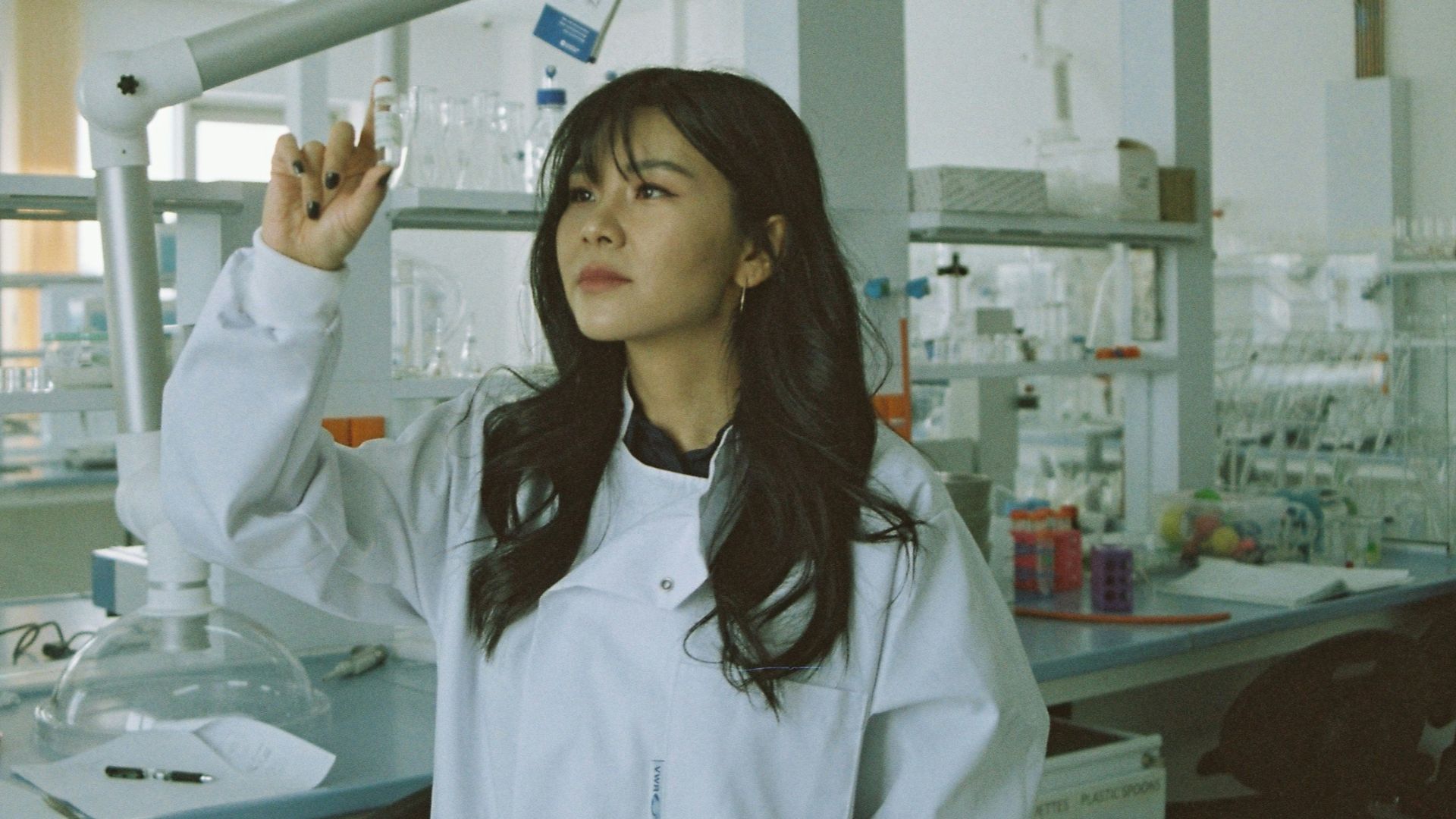 woman in white medical scrub