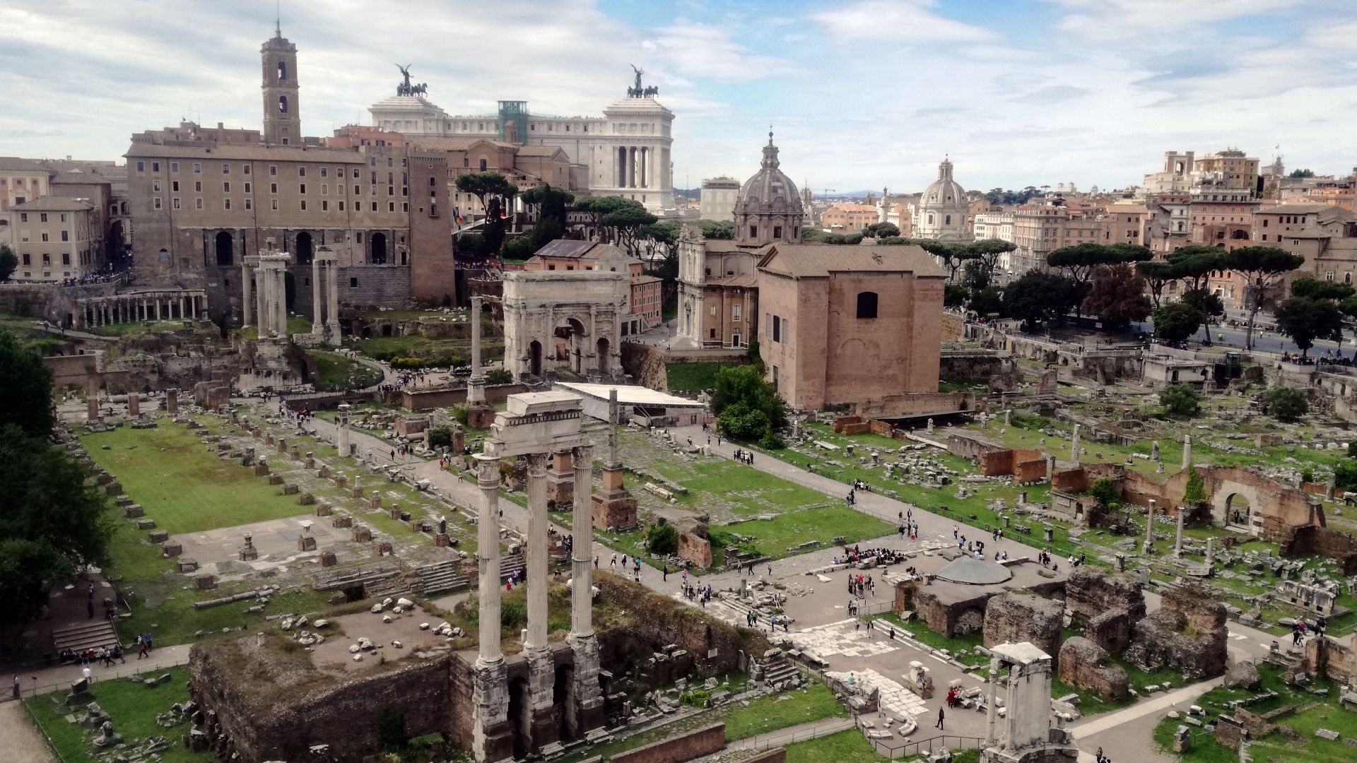 File:View of the Imperial Forums (Rome).jpg