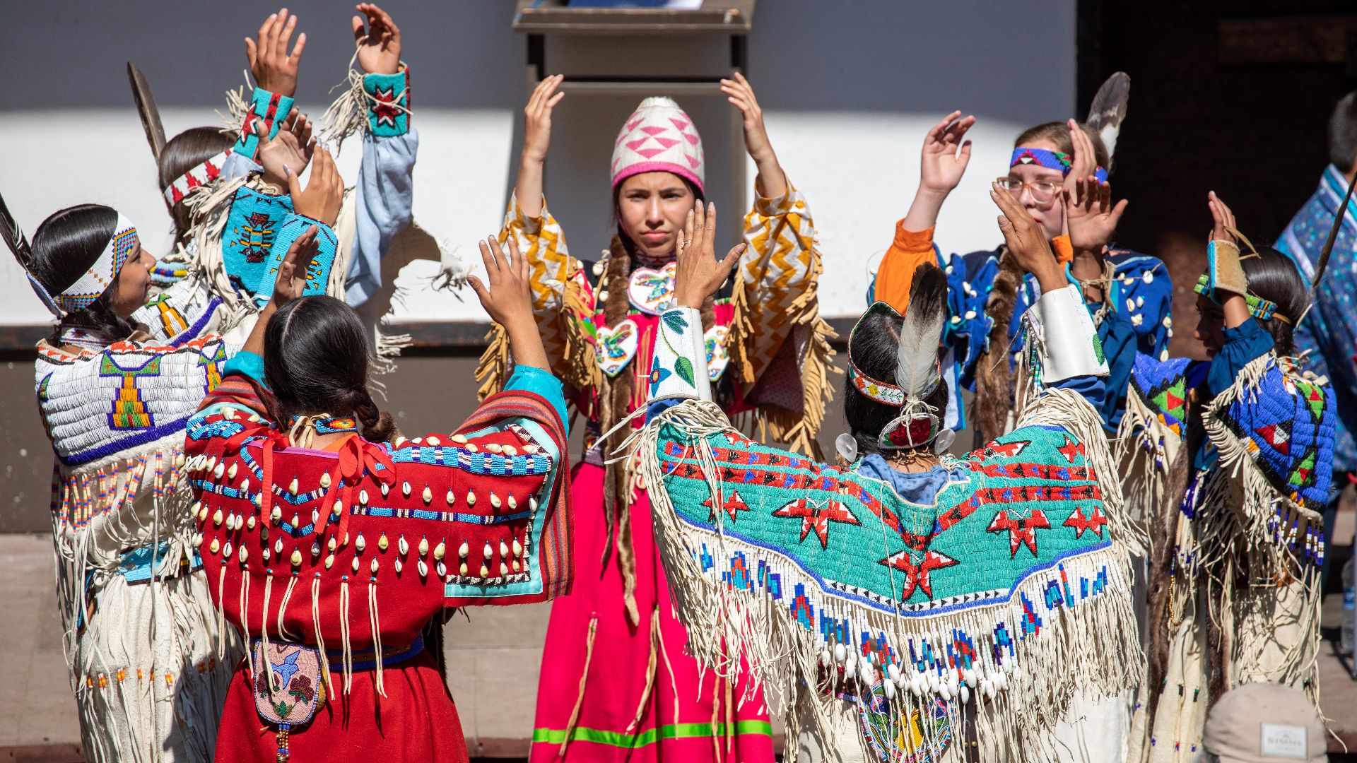 File:Nez Perce Appaloosa Horse Club Ride and Parade- Presentations at Canyon Village Amphitheater (52263292751).jpg