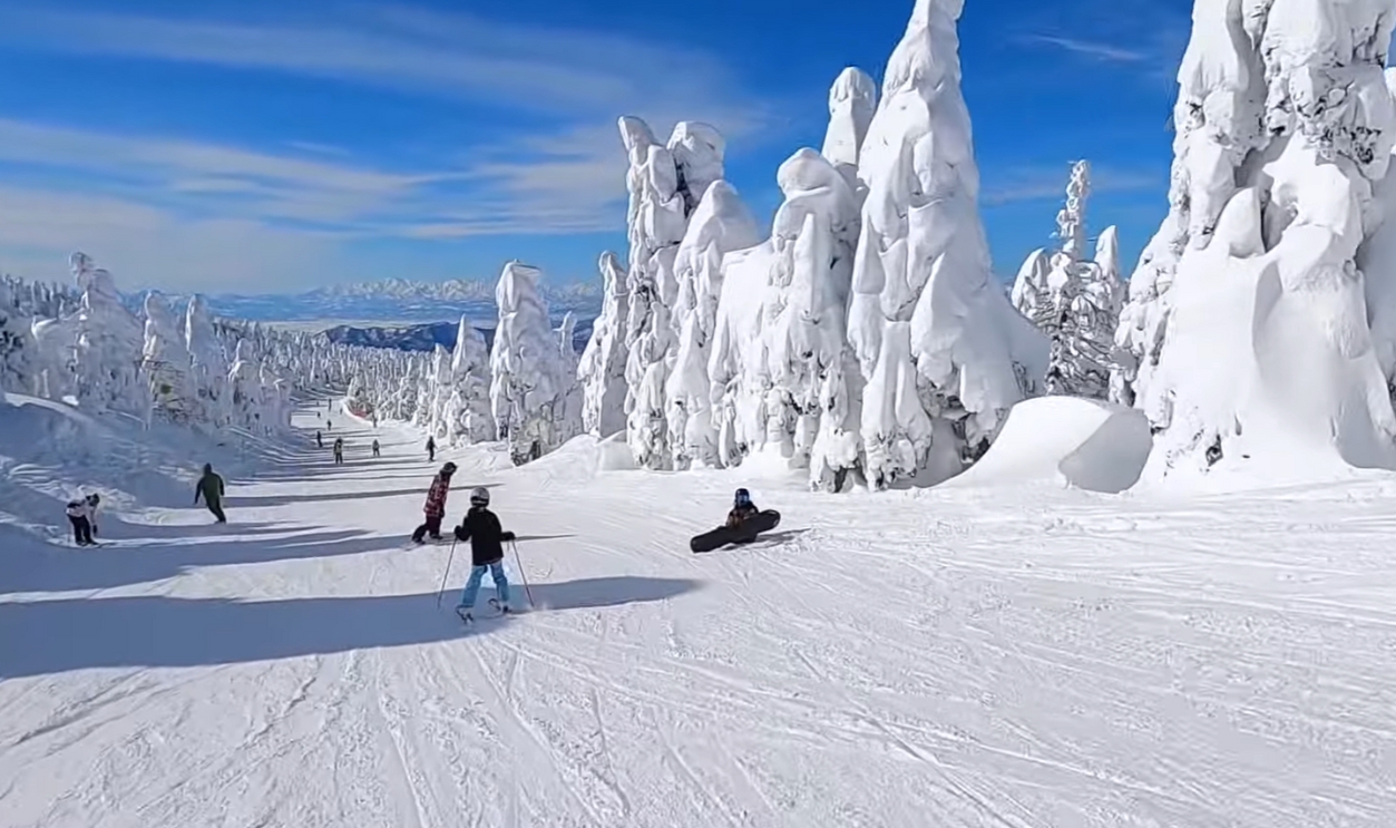 Zao Onsen Snow Monster Forest
