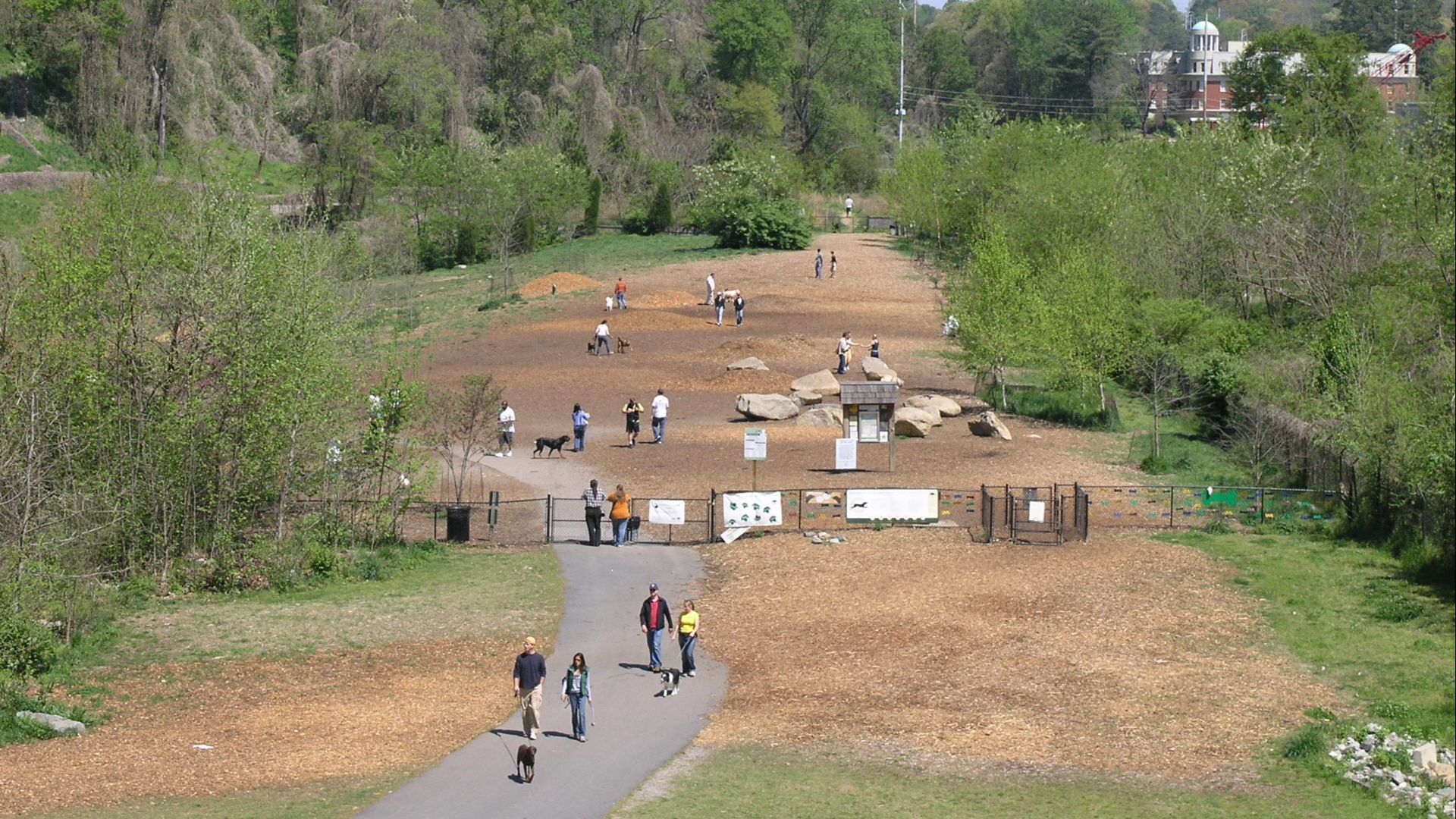 File:Dog park in Piedmont Park.JPG
